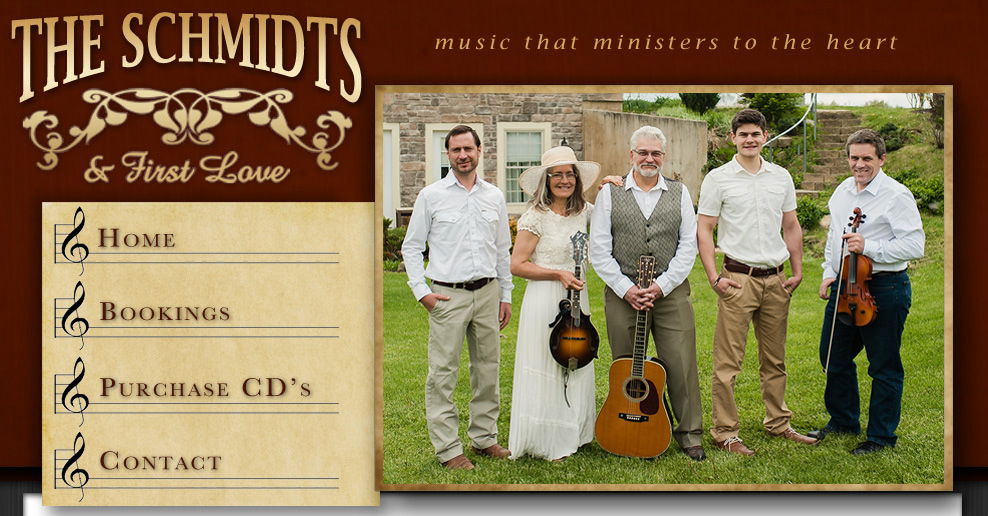 The Schmidts & First Love - Gospel Bluegrass at its Best!